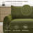 Greek 90.5"W  3-Seater Modern Upholstery Sofa-1205886433