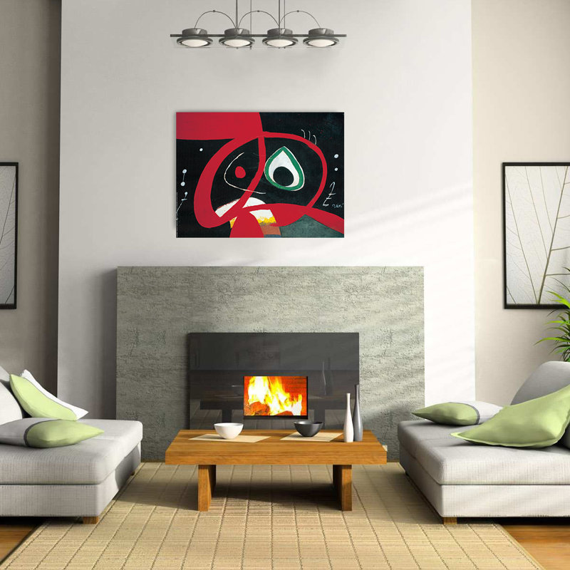 Joan Miro - No Frame Print on Wood