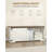 47.2" Storage Chest, Large Storage Trunk with 2 Hinges, Farmhouse Wooden Box Bench, Lift-Top Organizer Chest, Entryway Trunk for Bedroom, Living Room, White-1928021760-1928021761