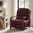 Hardge Genuine Leather Manual Standard Recliner-1738687456
