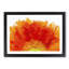 An Orange Gerbera in Abstract - Picture Frame Graphic Art Print-55682166-55682167