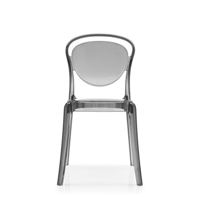 Parisienne Transparent Chair with Polycarbonate Seat