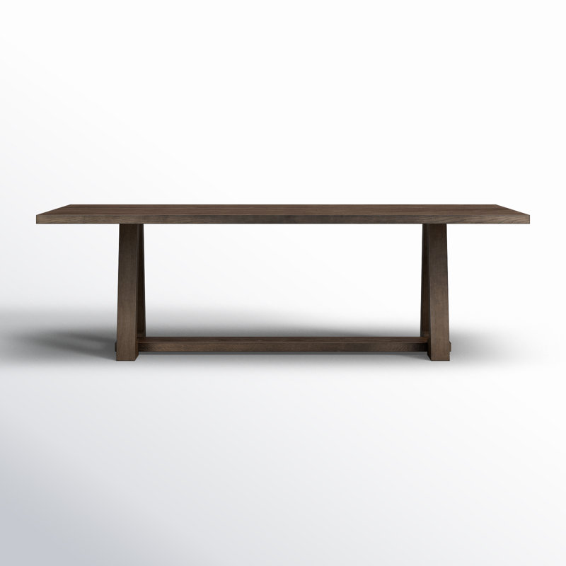 Russell Oak Solid Wood Dining Table