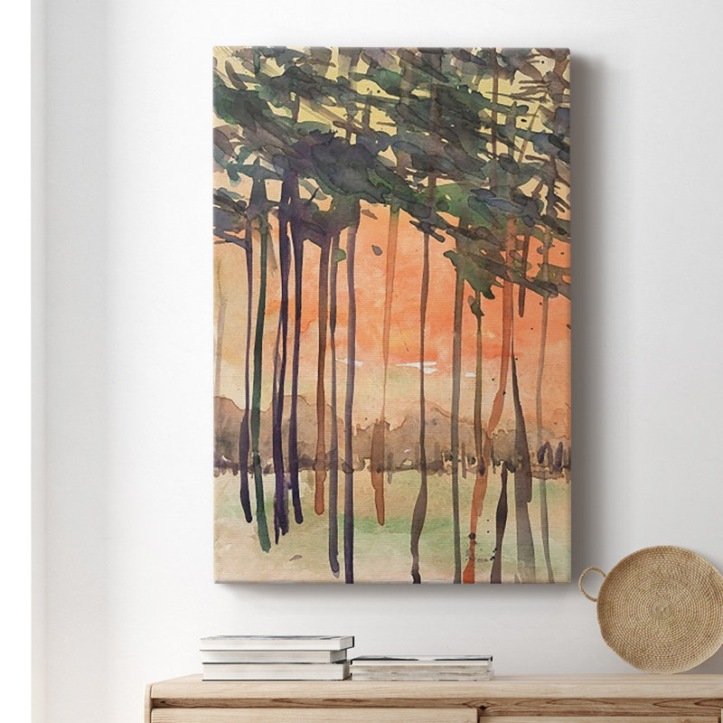 " Between The Trees II ", 18" H x 12" W x 1.5" D