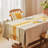 Table Runner With Tassel, Woven Scarf For Bedroom, Farmhouse Entry Console Table Cover With Fringe-2015634527