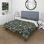 Ensemble de housse de couette en microfibre vert / blanc Green Forest-1580407301