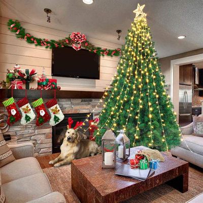 Lumières de décorations de Noël