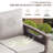 Arundel 73.2" Outdoor Wicker Patio Sofa – Deep Seating Outdoor Couch With Cushions-1030369226