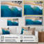 Vue aérienne de la plage côtière paradisiaque IV - art mural plage-1557272763-1557272762
