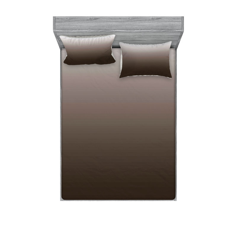 Drap-housse et coussin décoratif Ambesonne, Ensemble de draps pour lit double + 5 pièces supp