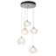 Luminaire suspendu géométrique à 5 lumières Ume-88501885-88501886-88501887