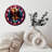 Eagle Neon Wall Clock