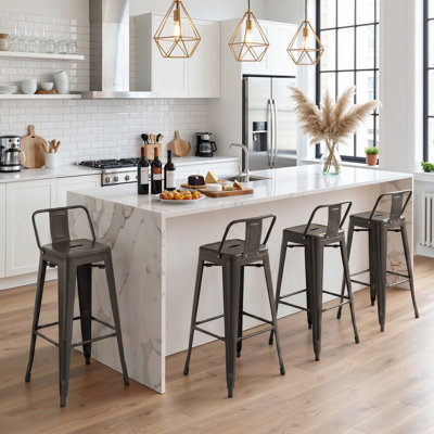 Tabouret de bar et de comptoir 30 po (ensemble de 4)