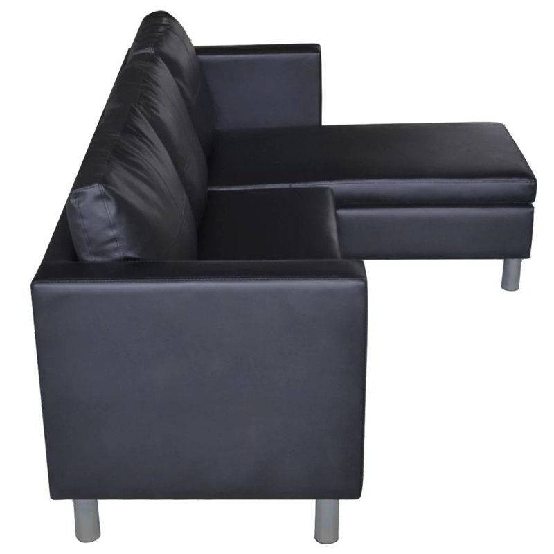 Canapé modulaire réversible avec repose-pieds 74,02 po