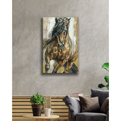 Élégante peinture décorative en verre trempé 18,1 po x 28,3 po | 100% verre trempé, épaisseur: 0,16 pouce | Superbe œuvre d'art pour la décoration intérieure, le salon et les espaces de bureau, durable et facile à nettoyer