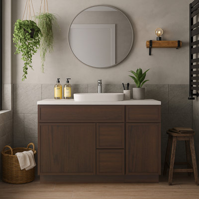51'' Single Bathroom Vanity Base Only
