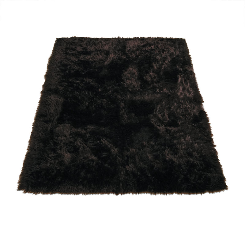 Brown Bear Brown Area Rug, Rectangle 4'7" x 6'7"