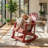 Attikus Outdoor Rocking Chair, All-Weather Patio Rocker Chair with Wide Armrests & High Backrest-129757622