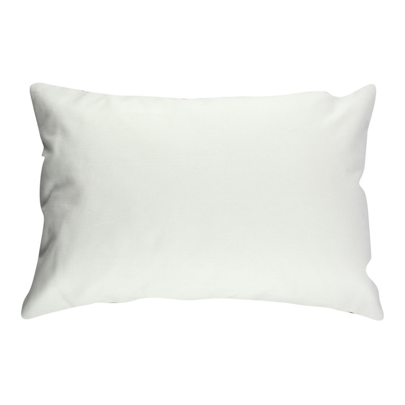 Housse et insert de coussin rectangulaire en mélange de coton Cecy