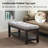 44" Wide Tufted Rectangle Cocktail Ottoman With Storage Tray-395594323