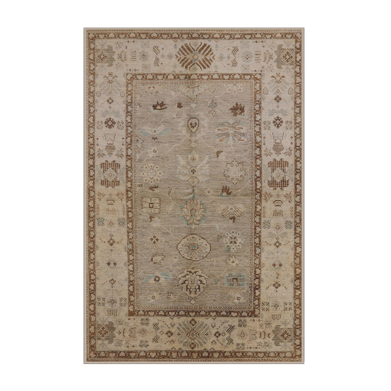 Tapis oriental brun Sultana, Rectangle 8 pi x 12 pi
