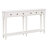 59" Retro Console Table With Open Shelf And 4 Drawers-858362630