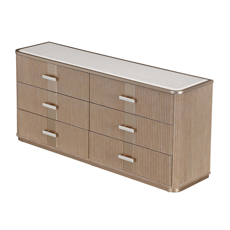 West Kensington Dresser - Sea Salt Caramel, Tan