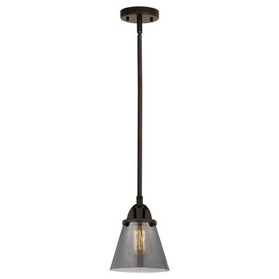 Mini-luminaire suspendu à 2 lumières en forme de cône 1 lumière Nouveau - ampoule non incluse