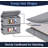 Stackable Hat Organzier For Baseball Caps, 4 PCS Hat Storage Boxes For Closet Hold 60 Caps With Cardboard, Grey