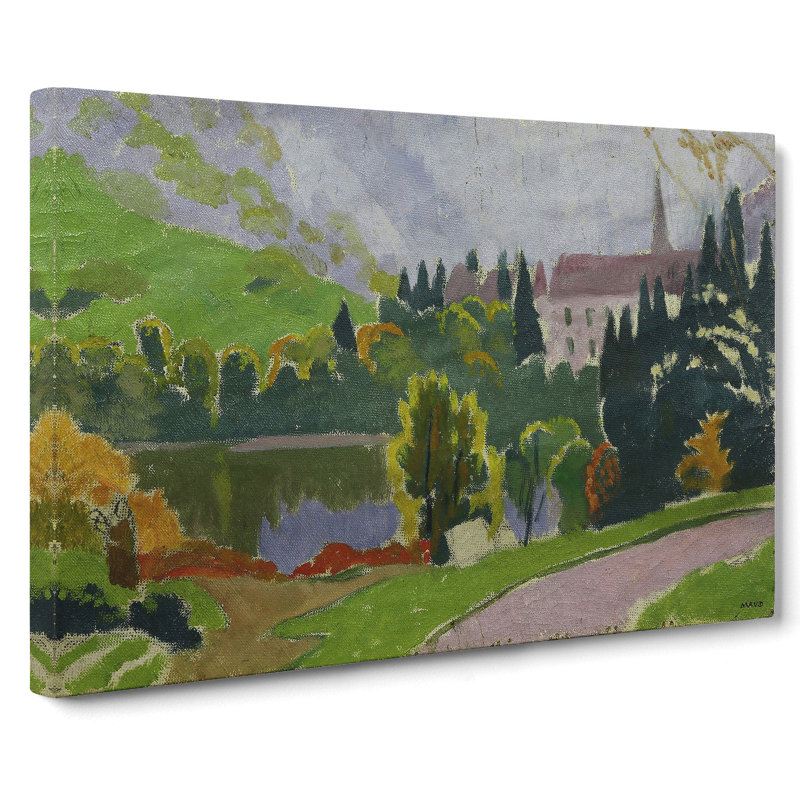 Landscape by Maurice Denis - Wrapped Canvas, 35cm H x 50cm W x 3cm D