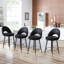 Rumery Swivel Upholstered Counter Stool with Metal Frame-1235353895