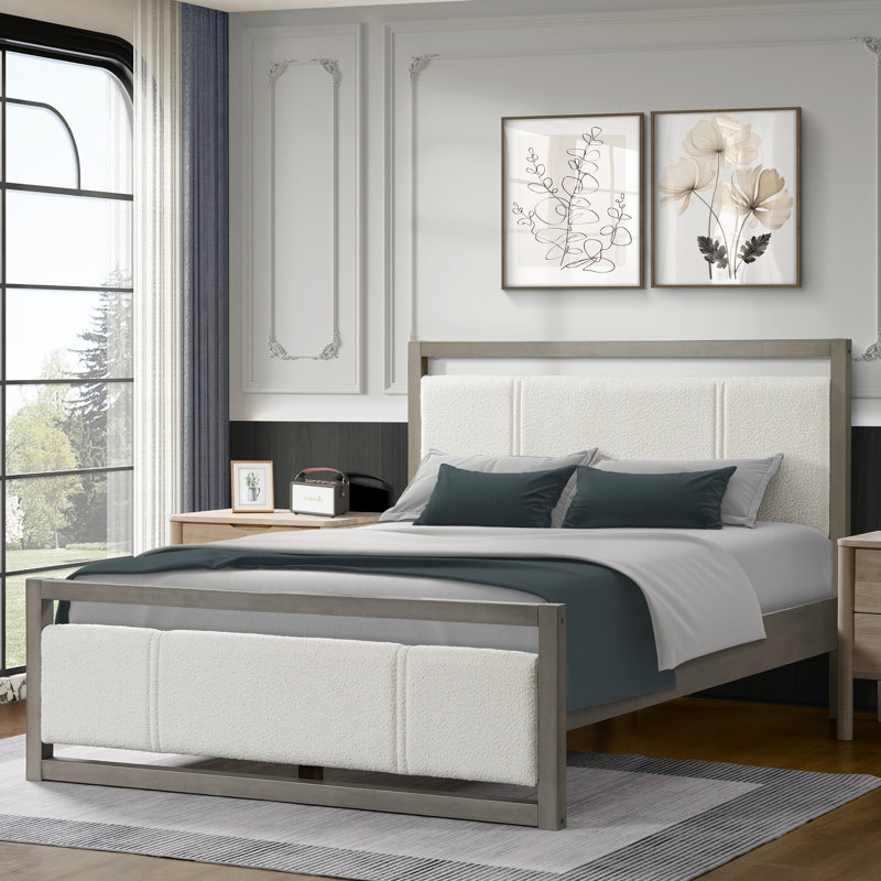 Grand lit plateforme Boucle