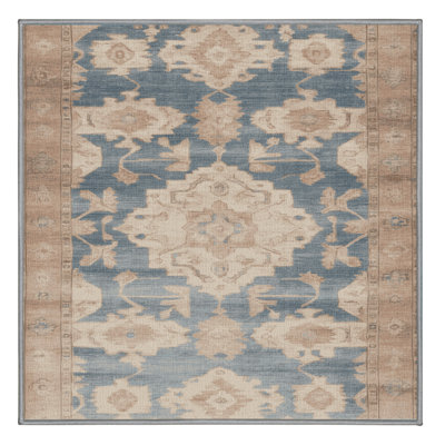 Machine Washable Overdyed Grey Area Rug