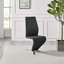 Scottsmoor Modern High Gloss & Glass Dining Table Set - 6 Luxury Modern Dining Chairs-1592146965