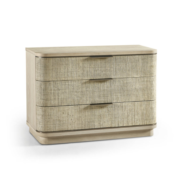 Water 42'' W Solid Wood Nightstand