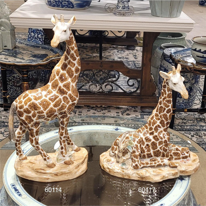 Porcelain Giraffe Figurine