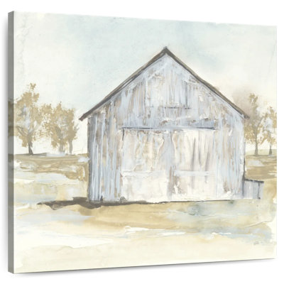 Rural White Barn I