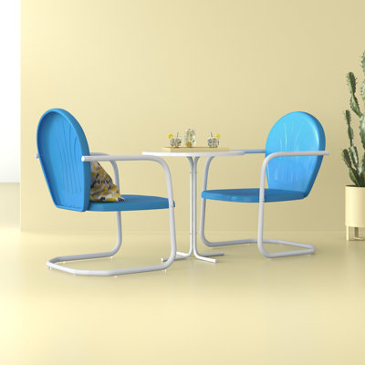 Landyn 2 - Person Patio Dining Set with Round Table