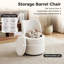 Upholstered Swivel Accent Chair-997992074