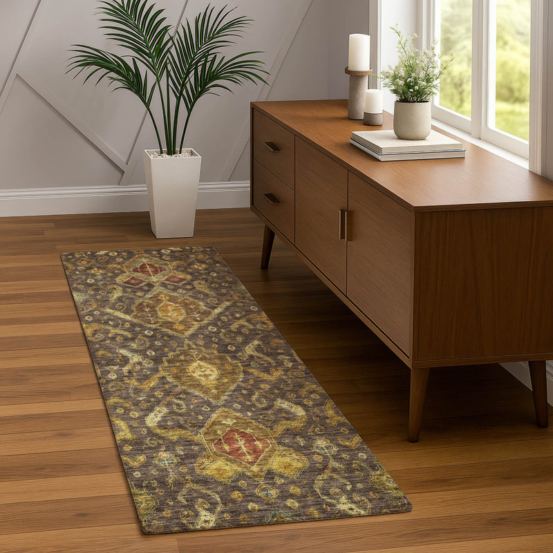 Tapis intérieur / extérieur lavable à la machine Chantille ACN2306 Global, Tapis de couloir 2 pi 3 po x 7 pi 6 po