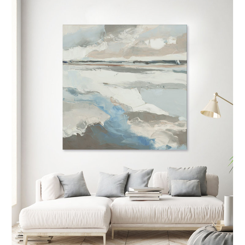 «Territory» par Julie Devine, reproduction d'art sur toile tendue, H 72 po x l 72 po x P 1,5 po