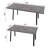 55.12-70.87" Expandable Rectangular Dining Table That Can Accommodate 4-6 People