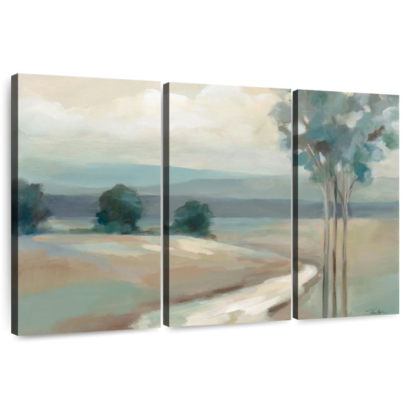 Avery Sage Trees, 48" H x 74" W