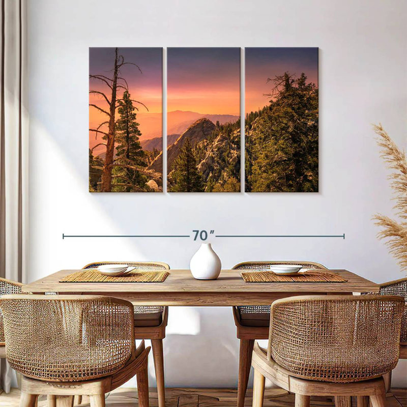 Alvord Sunset Over San Jacinto Park, 36" H x 57" W
