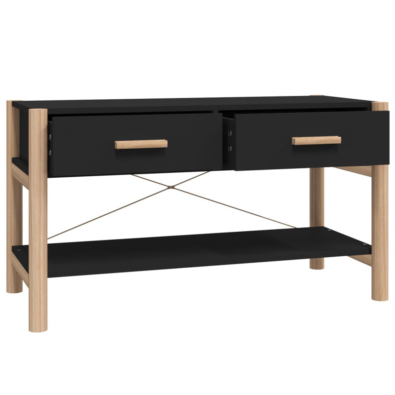 Lexie-Skye Unfinished TV Stand for TVs up to 32", Black
