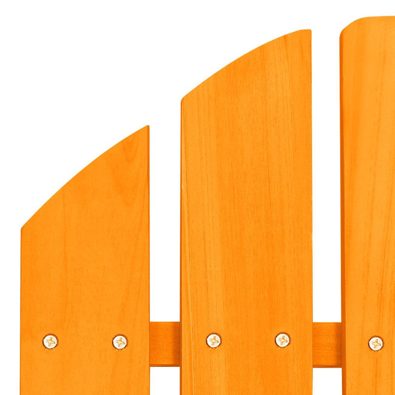 Tackett Outdoor Single Sun Lounger, Orange
