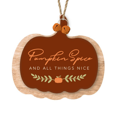 Pumpkin Spice Hanging Decoration