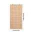 Bamboo Room Darkening Curtain Single Panel-257905936