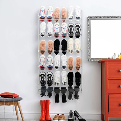 18 Pair Shoe Rack