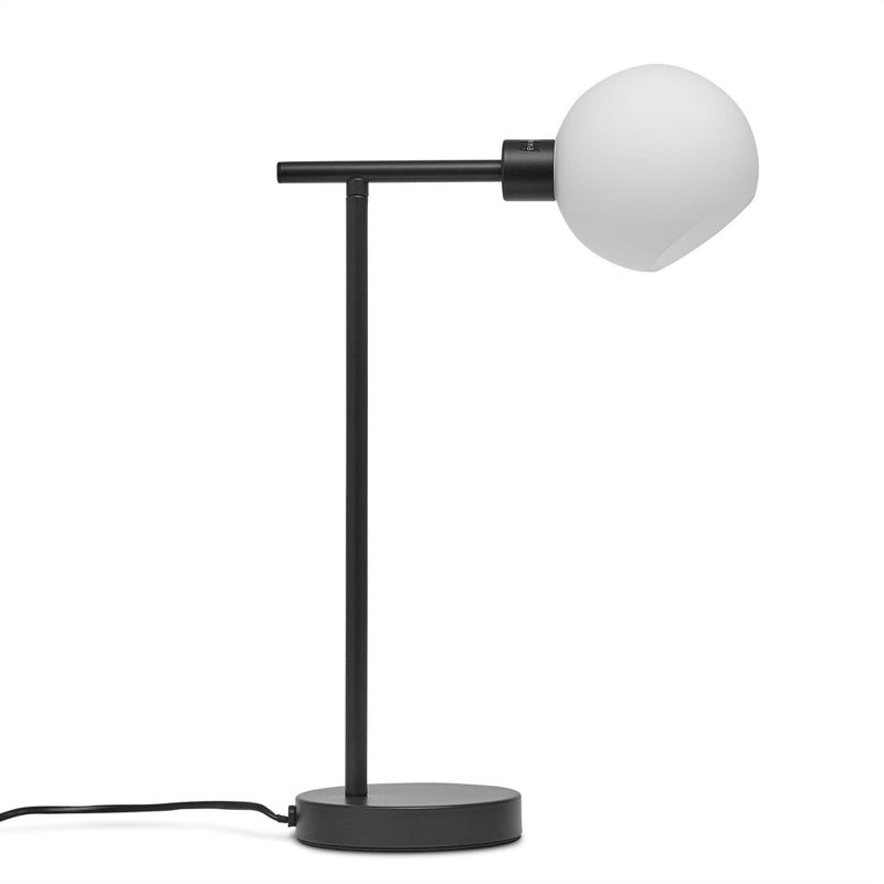 Califano Metal Lamp Base Lamp, Black